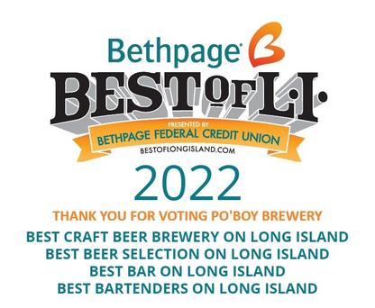 Bethpage Best of LI 2020 - Best Craft Beer Brewery on Long Island, Best Beer Selection on Long Island, Best Bar on Long Island, Best Bartenders on Long Island